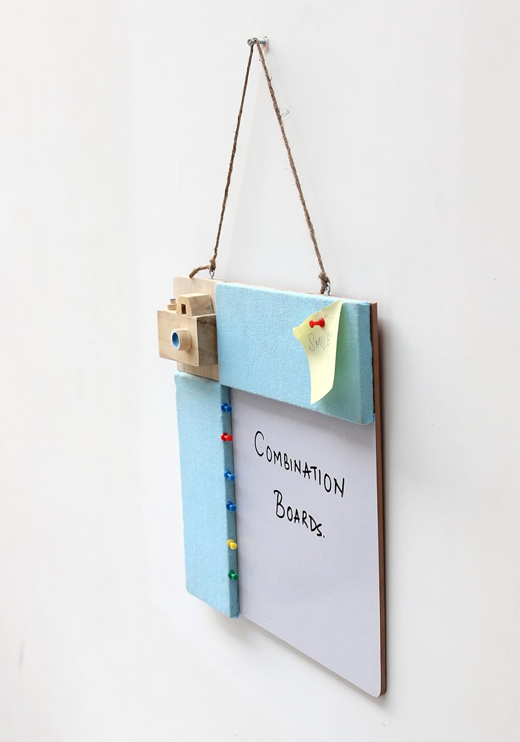 IVEI Pinboard + Whiteboard, Combination (Elephant - Blue)