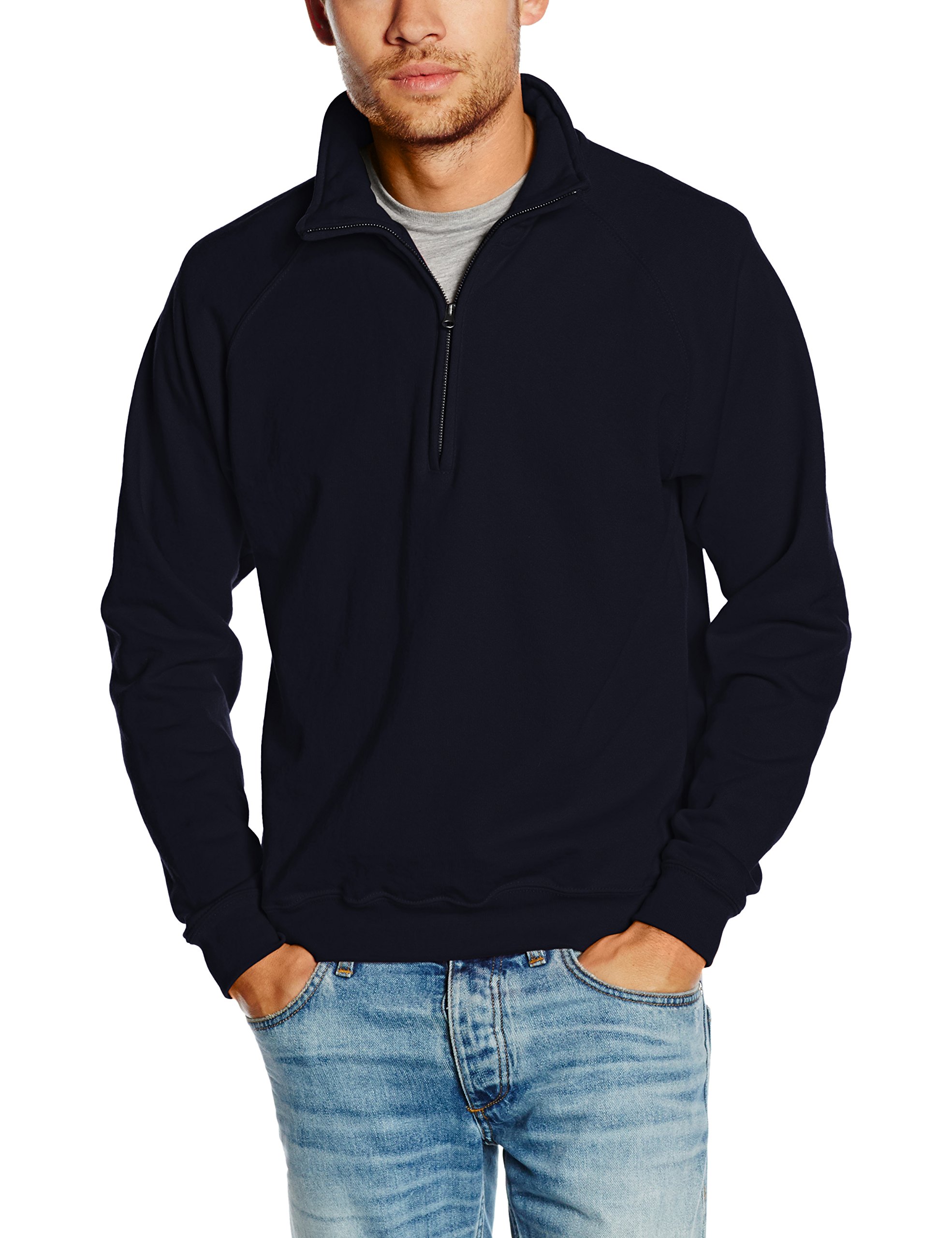 Fruit Of The Loom Men's Deep Navy Classic Sweater, XX-Large