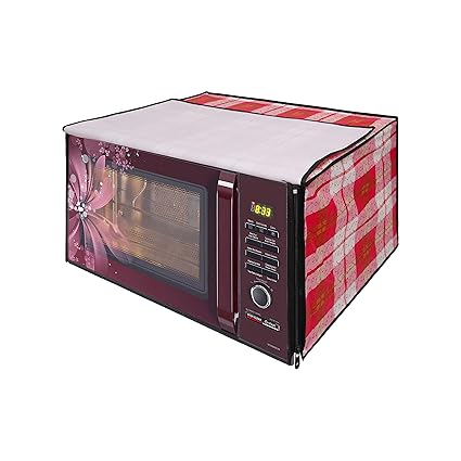 Lithara Printed Waterproof Microwave Oven Cover for LG 28 Litre Convection Microwave Oven MC2846BCT | Cam09 (Multicolor)