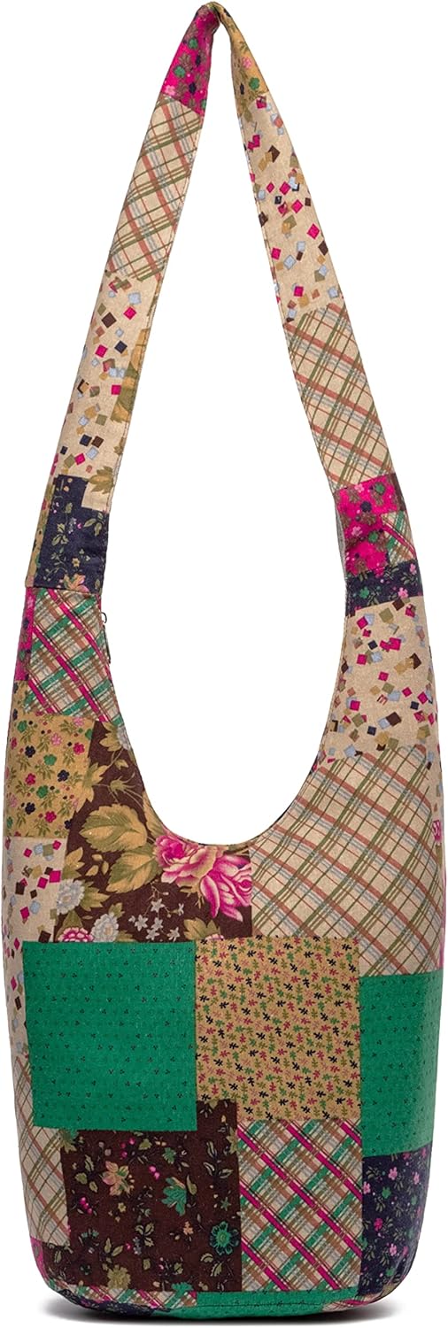 Women Shoulder Handbags Fashion canvas Hippie Crossbody Bags Bohemian Animal Prints Hobo Bags