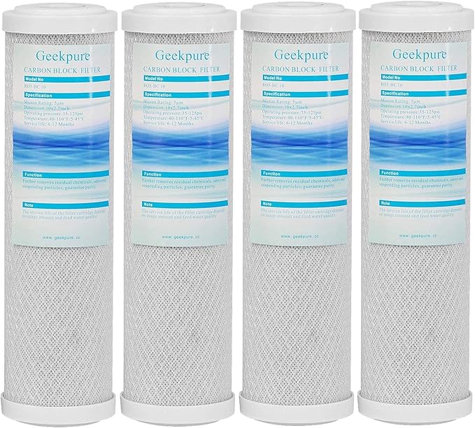 Cartuccia Filtro Sedimenti 10 Microns - 10x2.5 Pollici, Sostituzione Universale Per Filtri - Foto 10