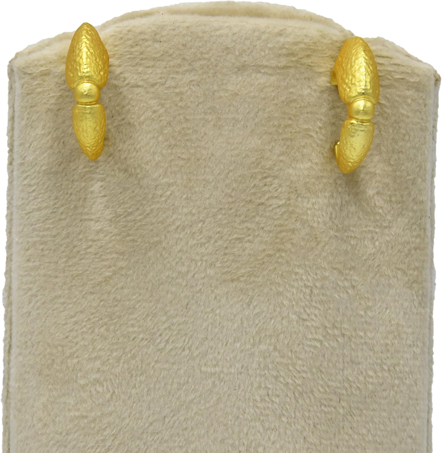 DeKulture Handmade Alien Ship Hoop Flash Gold Plated Stud Earring for Women