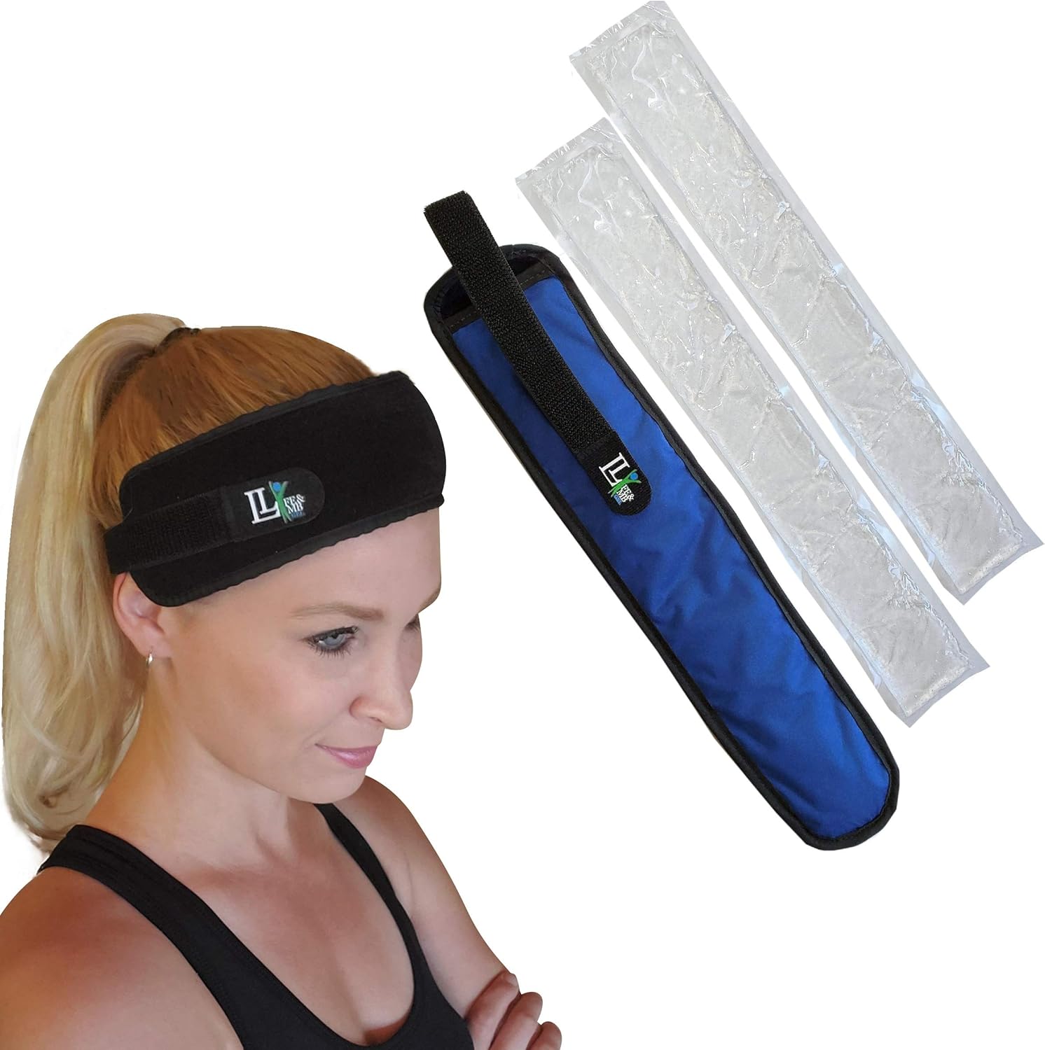 Headache Relief Hot Cold Therapy Wrap for Migraine Relief Dental Pain Treatment Patella Tendon and Sinus Pressure Cold Pack Headache Relief Hot Cold Therapy Wrap for Migraine Relief Dental Pain Treatment Patella Tendon and Sinus Pressure Cold Pack