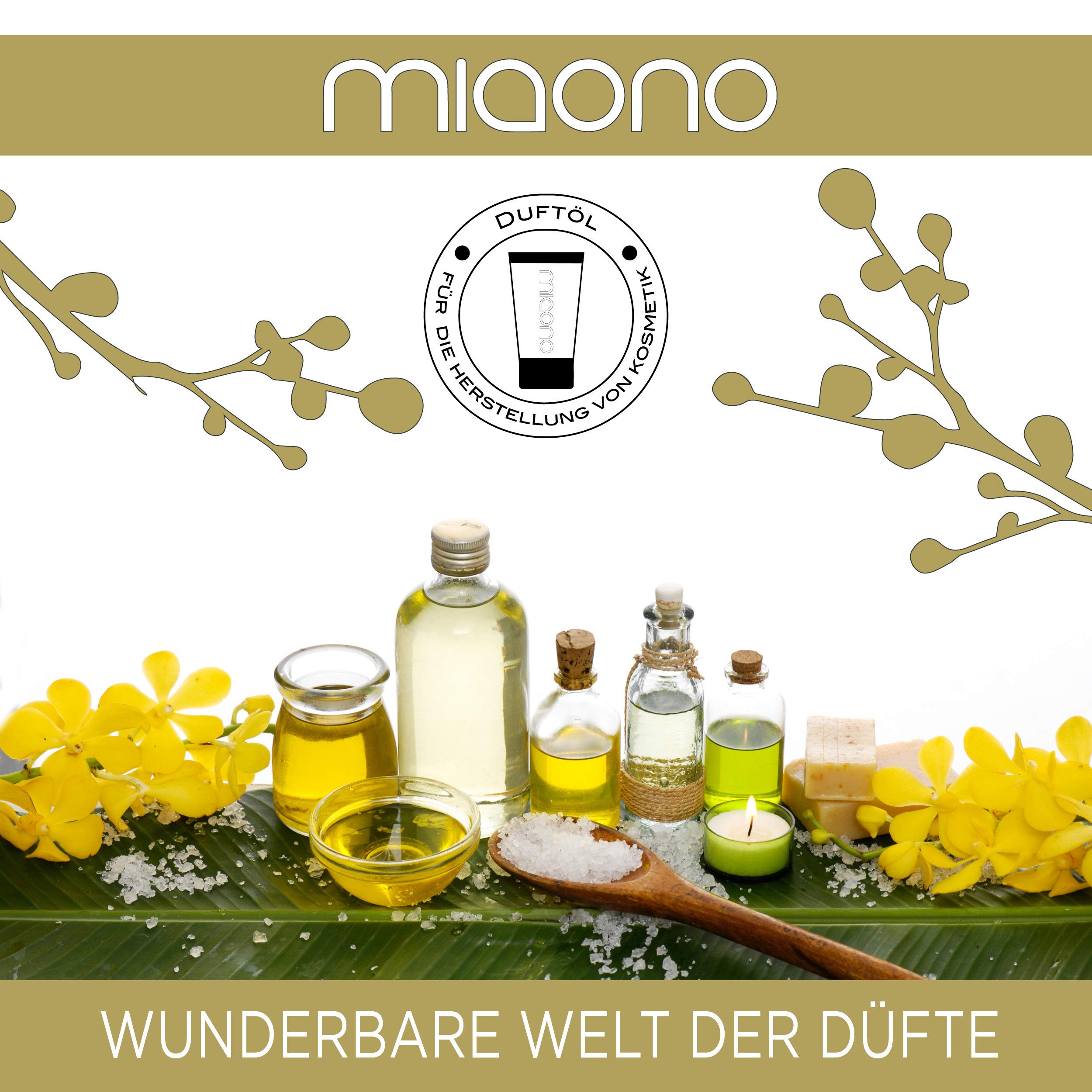 Duftöl Set - Top 20-20x feiner Raumduft - Aromaöl für Duftlampe und Diffuser von miaono
