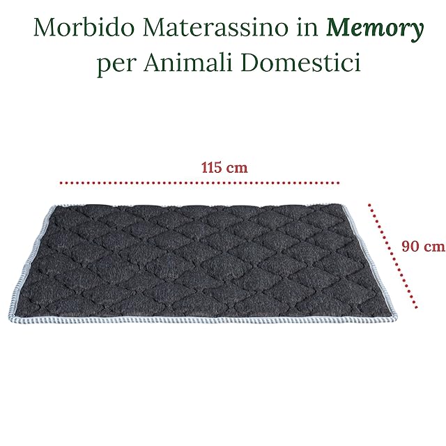 Foto 2 de 6 de Evergreenweb - Colchón para Perro con Relleno de Espuma viscoelástica, Suave, Lavable, hipoalergénico (90 x…