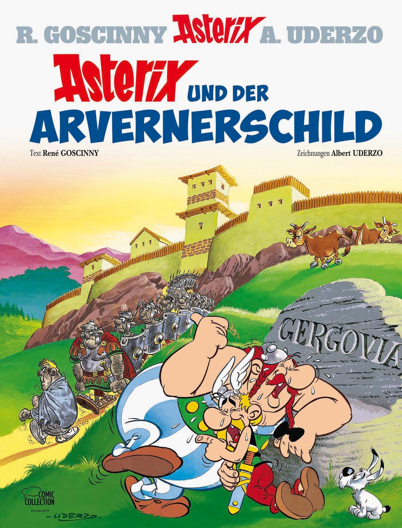 Asterix in German: Asterix und der Avernerschild