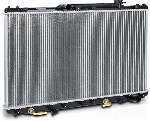 M-AUTO Radiador de aluminio estilo OE compatible con 92 93 94 95 96 Toyota Camry 2.2L 4 cilindros. Transmisión automática DPI 1318