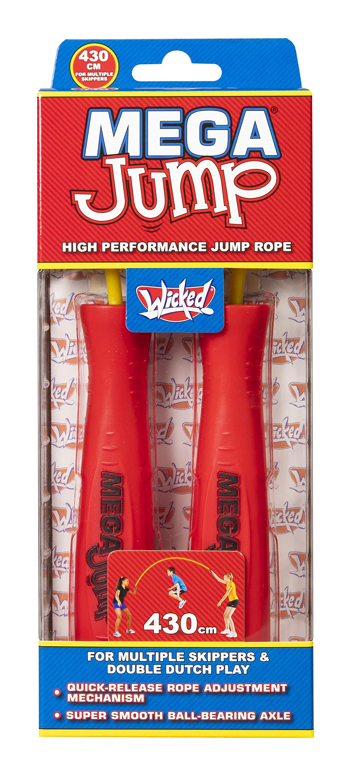 Wicked Mega Jump Double | Up To 430cm Adjustable Rope Length
