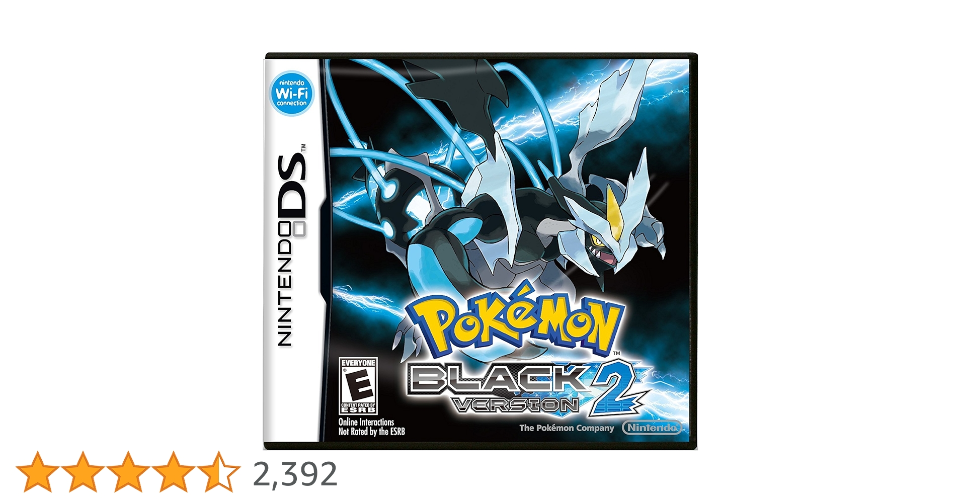 【北米版】ポケットモンスター ブラック【正規品】 Amazon | Pokemon - Black Version (輸入版) | ゲームソフト