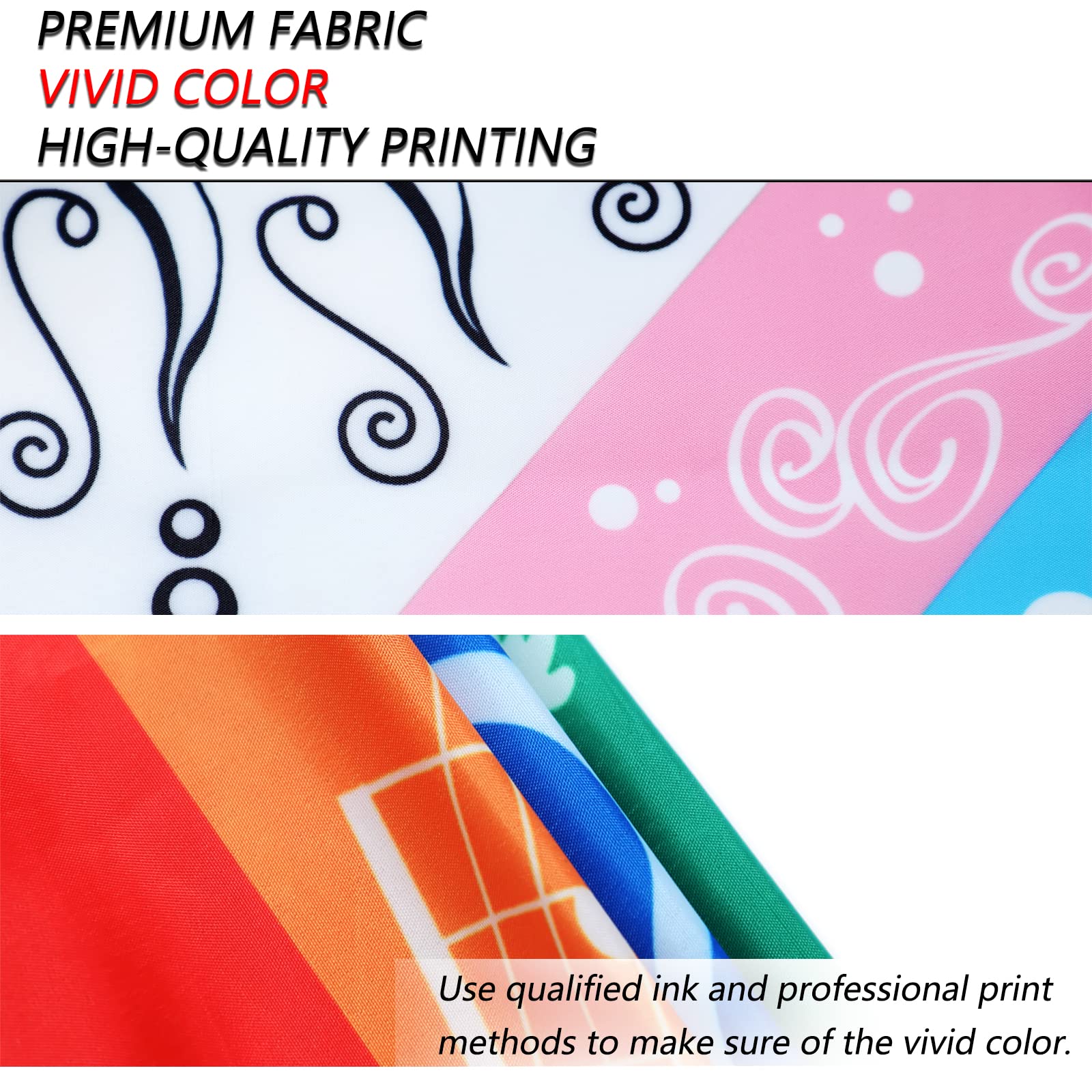 LGBTQ+ Fortschrittsflagge – 30,5 X 45,7 Cm, Doppelseitig, Mit Inklusivem Design, Für Garten, Balkon & Events