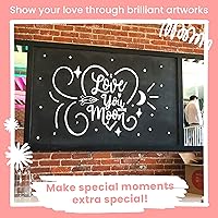 Vista 7 de Marcadores de Tiza Jumbo Blancos - Marcadores de Ventana de 15mm Paquete de 4 Bolígrafos Blancos - Uso en Coches, Pizarra, Pizarra Blanca, Pizarra