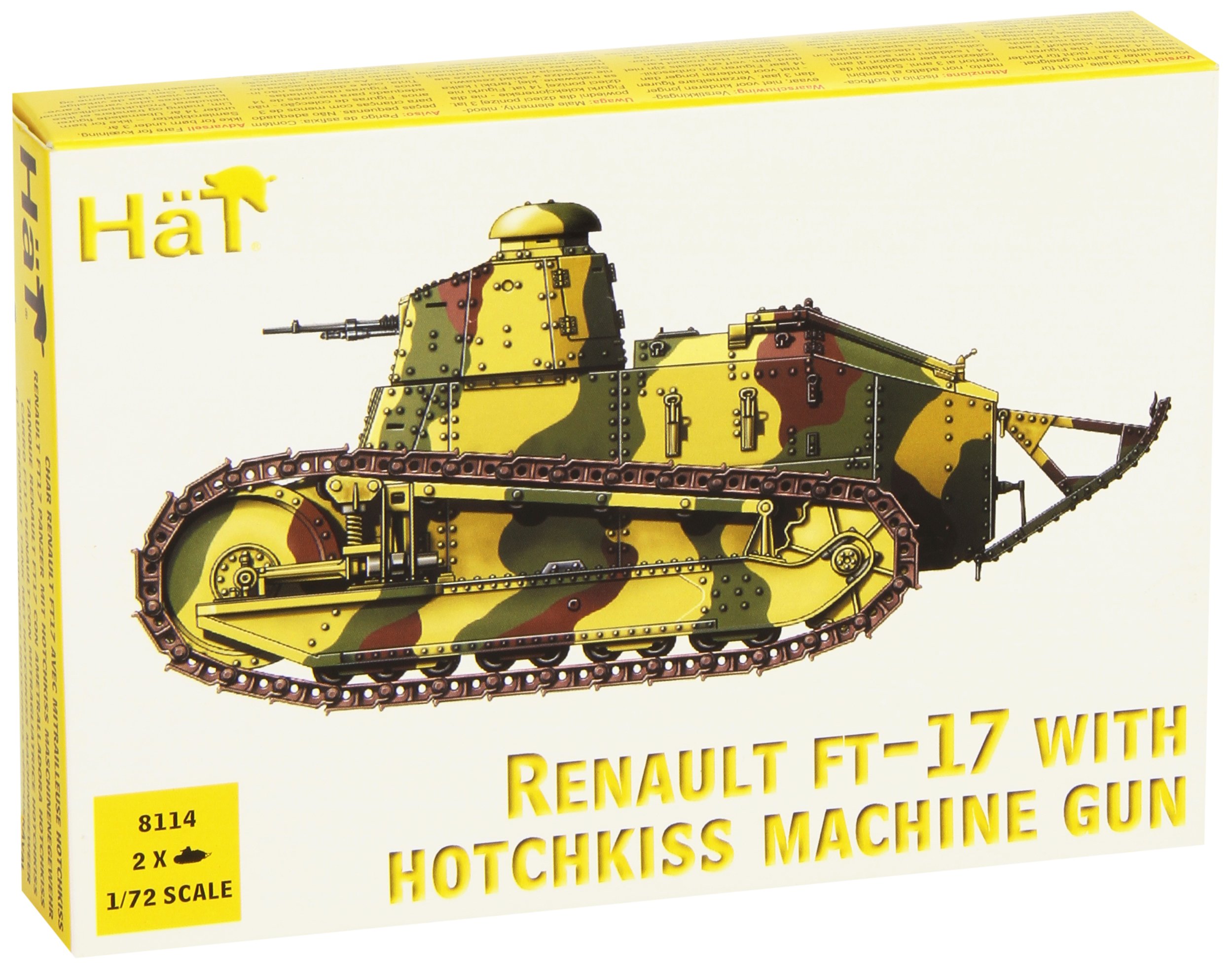 Unbekannt HäT 8114 Renault FT 17 Tank with Hotchkiss Machine Gun