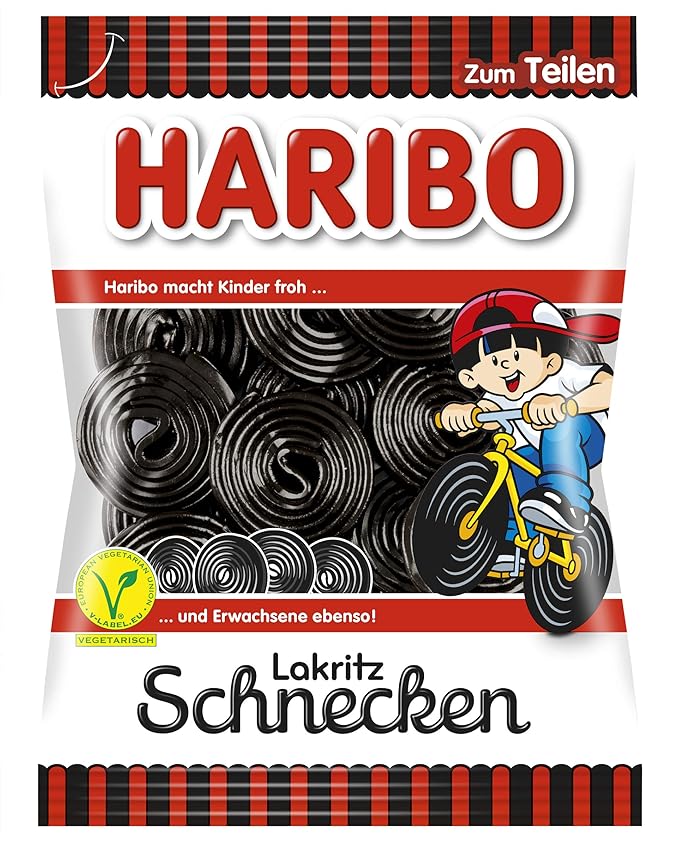 Haribo Licorice wheels 200gr Everything Else