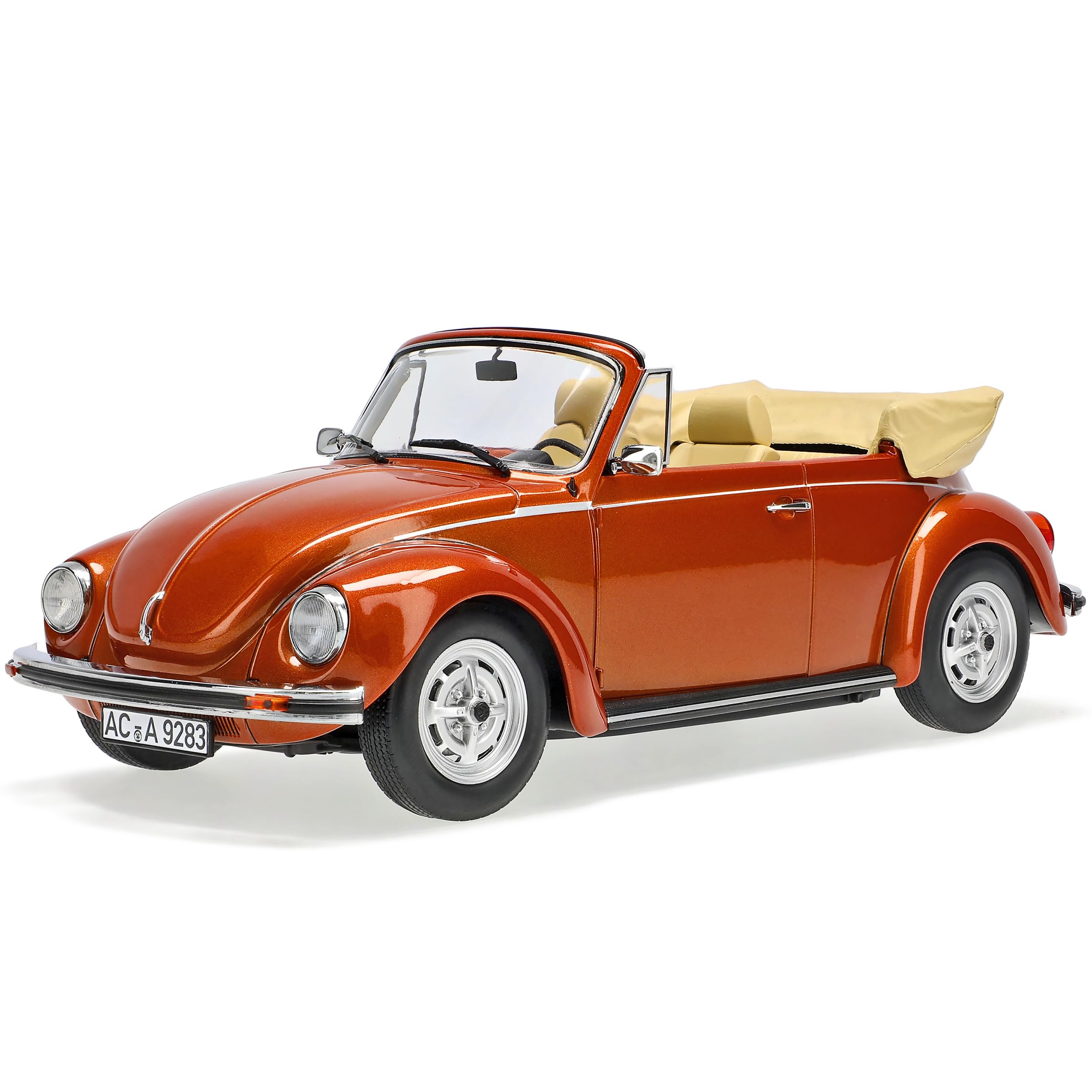 Volkwagen Käfer 1303 Cabrio Braun Metallic 1972-1975 1/18 Norev Modell Auto