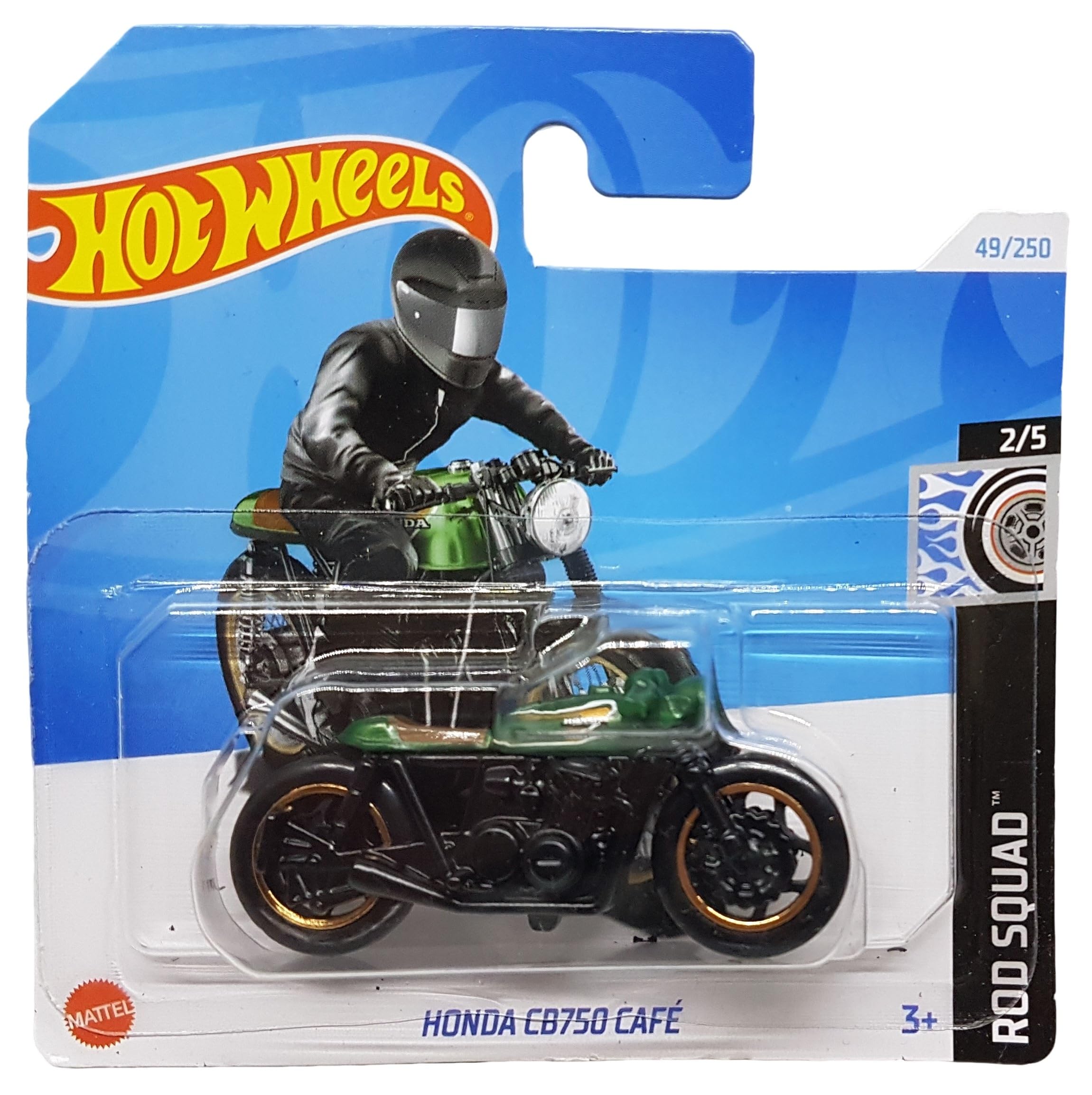 Hot Wheels - Honda CB750 Cafe - Rod Squad 2/5 - HTC61 - Short Card