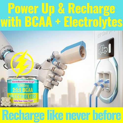 Miniatura 2 de SHIZAM Gomitas BCAA de electrolitos: masticables energéticos con electrolitos aminoácidos de cadena ramificada Sal de potasio y sodio para