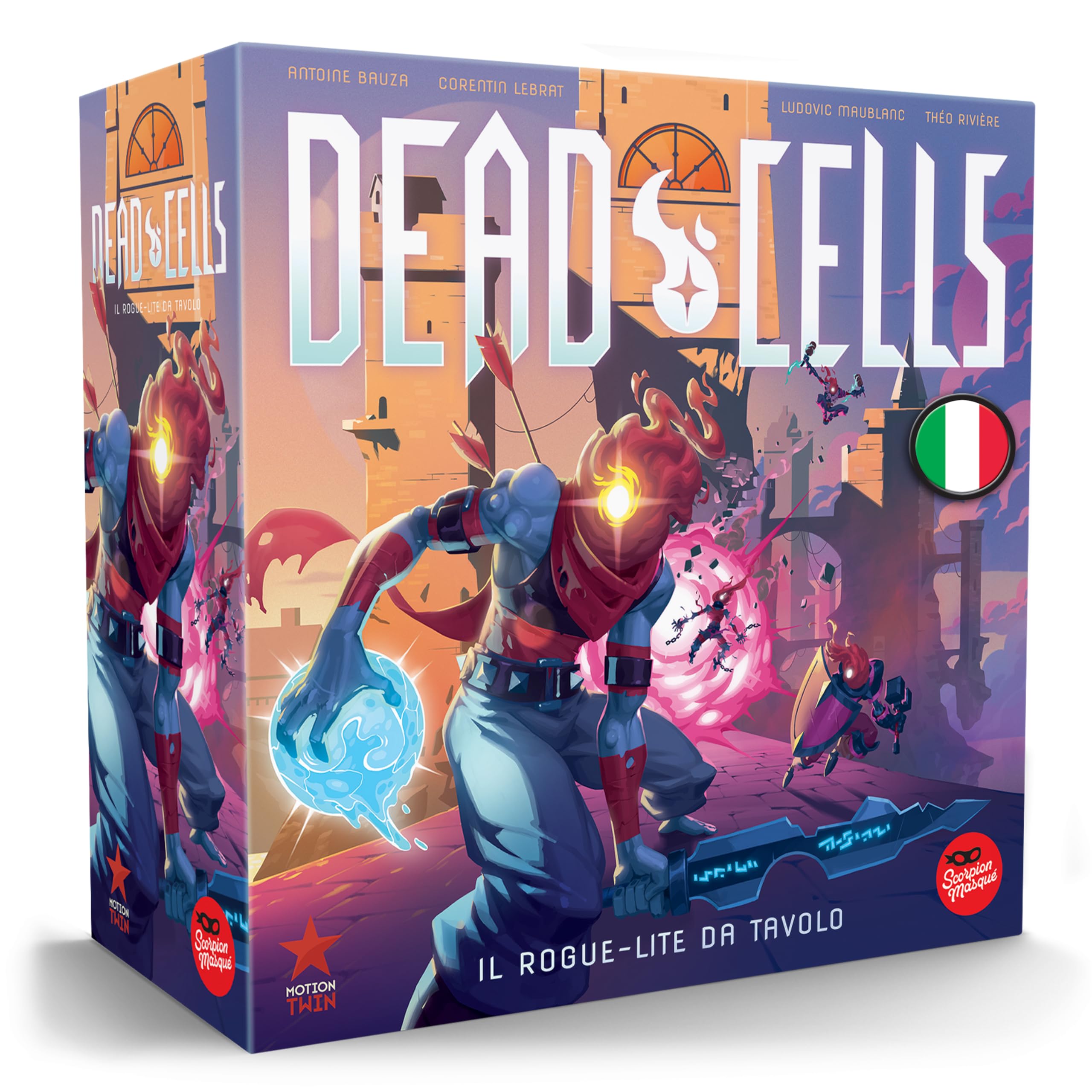 Asmodee – DEAD CELLS – Gioco da Tavolo Rogue-Lite | Gioco da Tavola Cooperativo Ispirato al Videogioco Dungeon Crawler – 1-4 Giocatori – 14+ Anni – 45 Minuti – Edizione Italiana