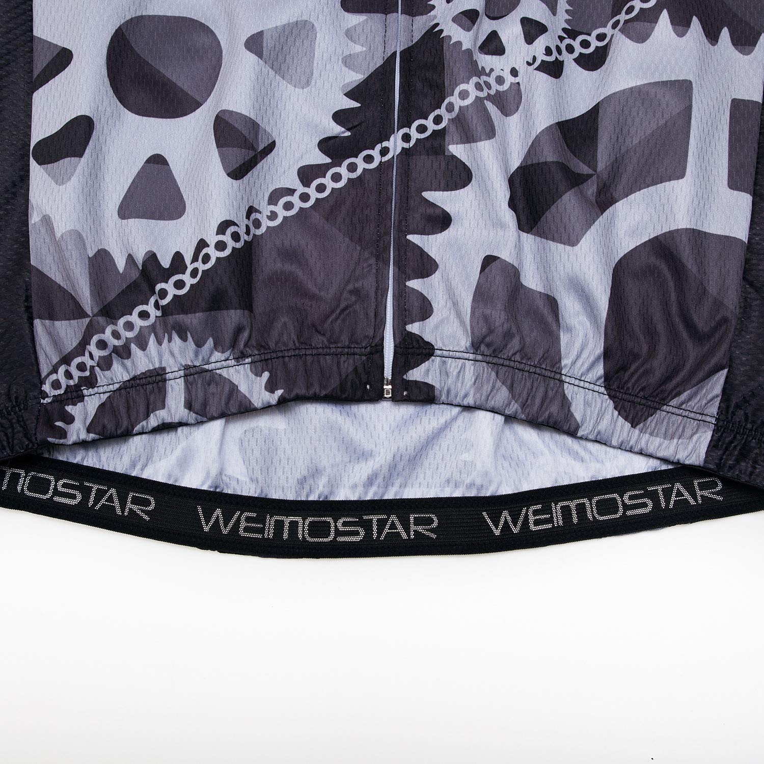 Koszulka kolarska męska USA topy z krótkim rękawem S-3XL pełny zamek odblaskowe 3 kieszenie, Kanada A, XL