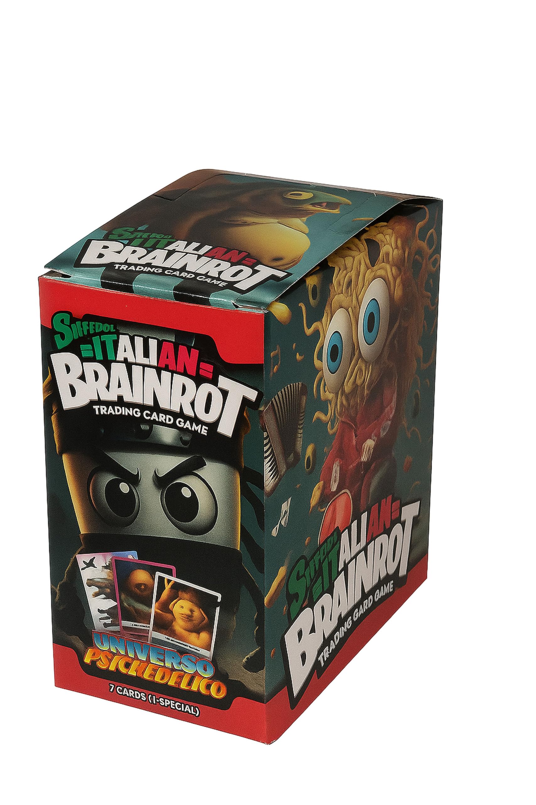 Skifidol Italian Brainrot Trading Cards - 12 Versiegelte Beutel Kollektion 2024