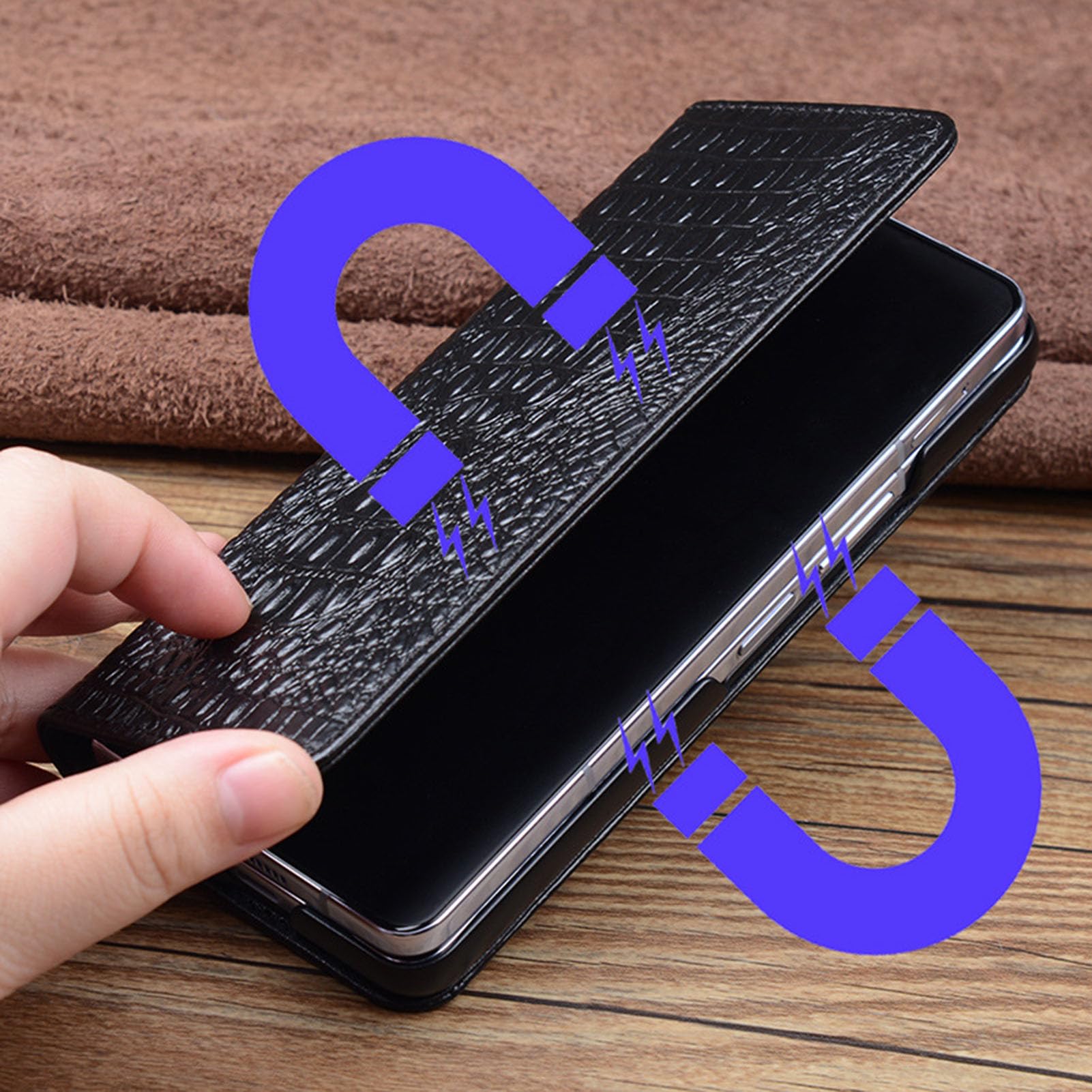 Książka Etui do Samsung Galaxy Z Fold 8 Ultra, Wysokiej jakości