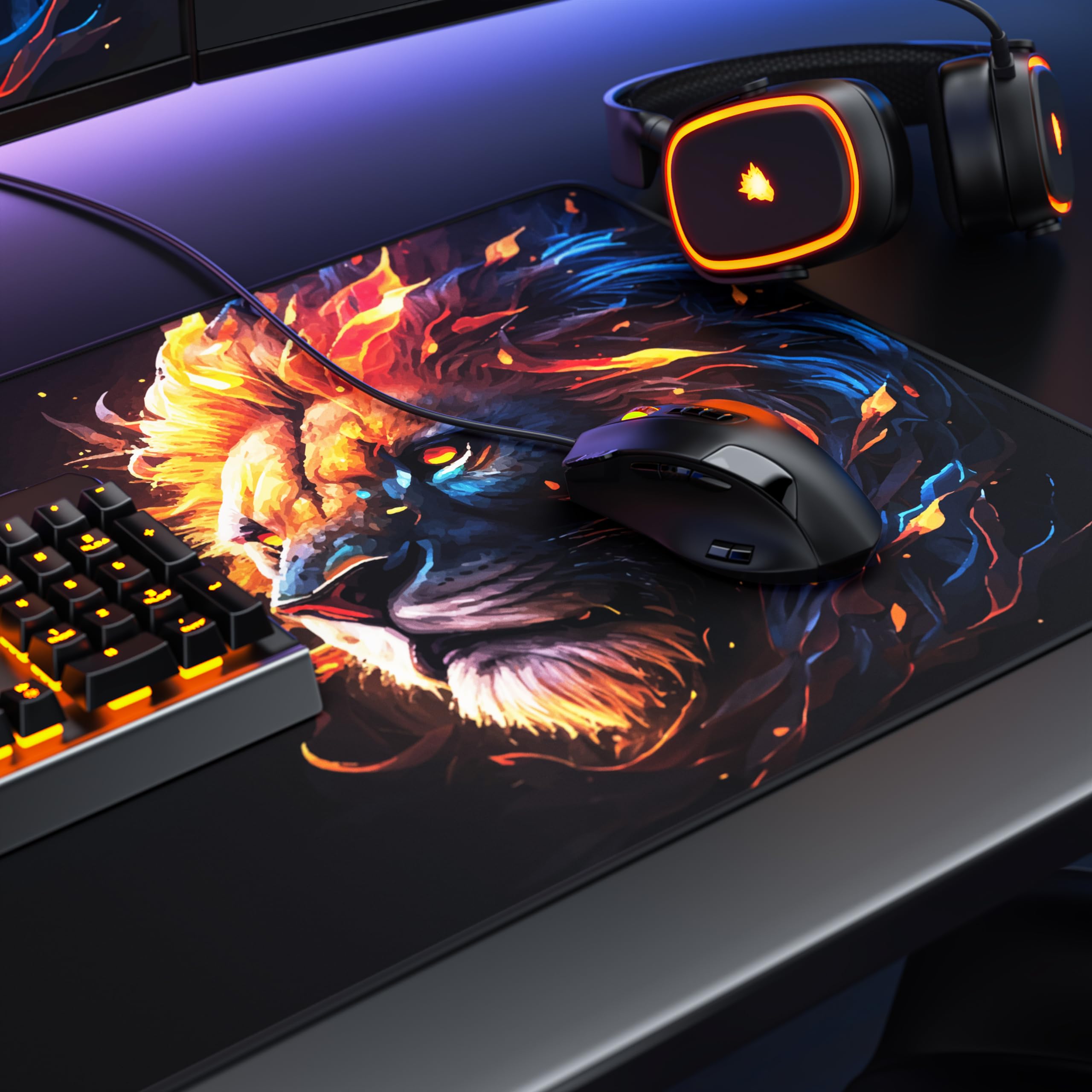 CSL XXL Titanwolf Speed Gaming Mouse Pad, 900 X 400 Mm, XXL Mouse - View #12