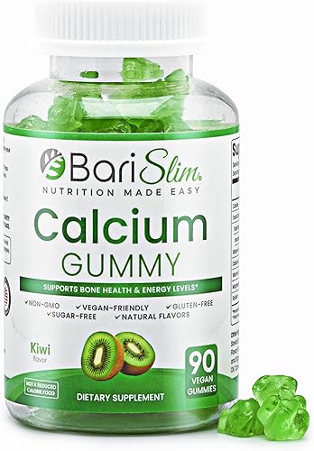 Miniatura 10 de BariSlim Gomitas bariátricas de calcio – Vitaminas bariátricas especialmente formuladas para pacientes después de una cirugía de pérdida de peso –
