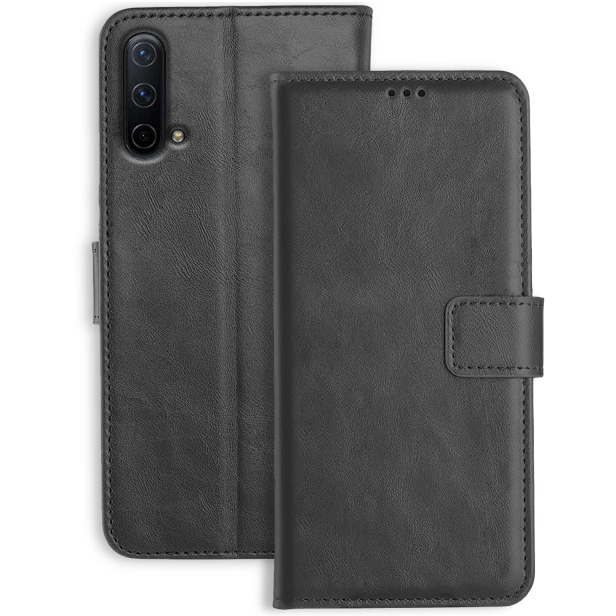 Orosky OnePlus Nord CE Leather Flip Cover | Shockproof | 360 Protection | Wallet Style Magnetic Closure Back Cover Case for OnePlus Nord CE (Black) (B099K5GWCV) Amazon Price History, Amazon Price Tracker