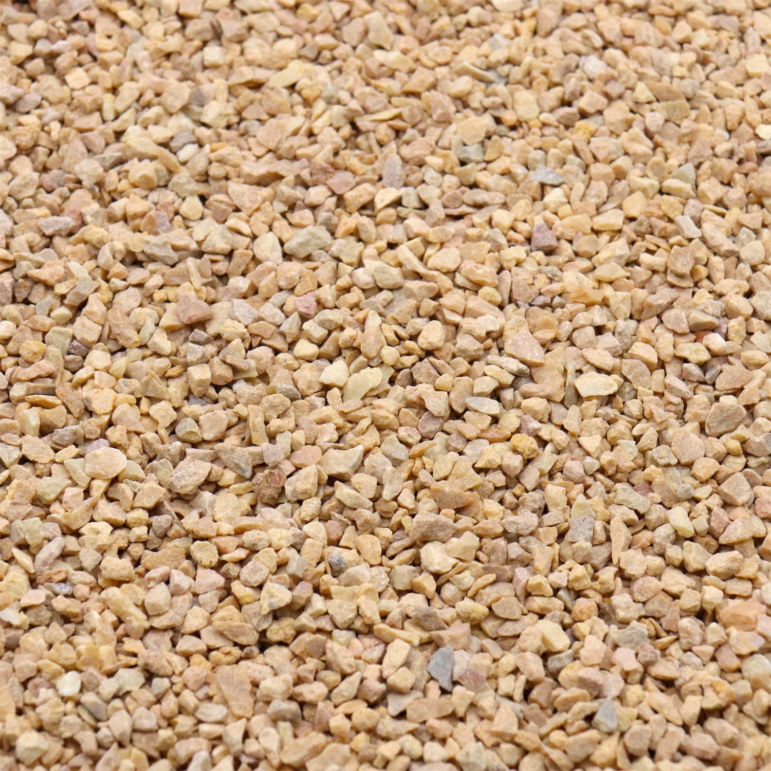 Premium Pebbles Coarse Sand. Light Brown Color. 1/8 Inch 2 lbs. for Potting Soil, Succulents, Pots, Plants, Gardening, Indoor, Crafting, Vase Fillers (X-Mini, COARSE Sand - Light Brown, 2)
