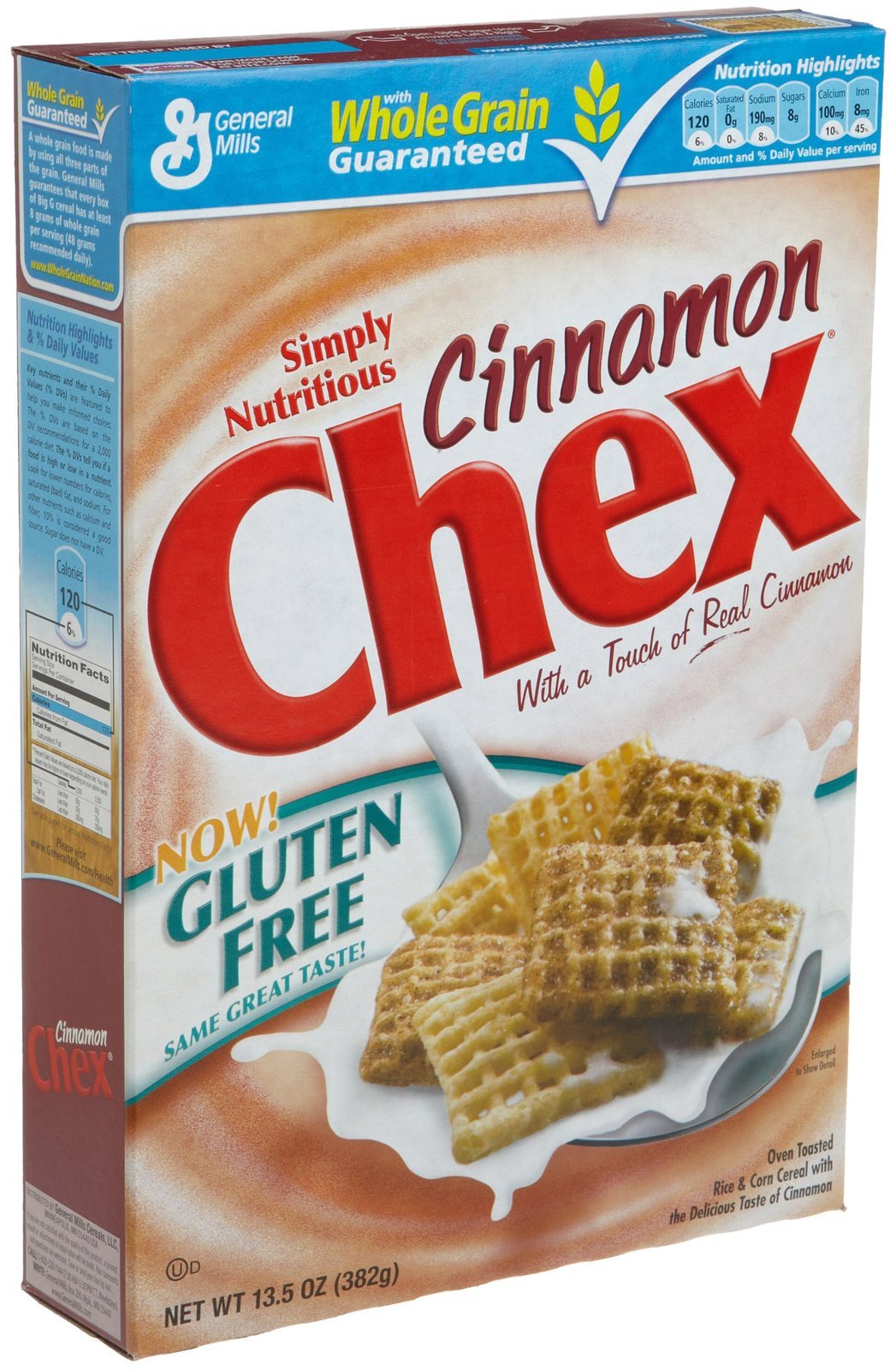 Cinnamon Chex Cereal, 13.5 oz, 2 pk