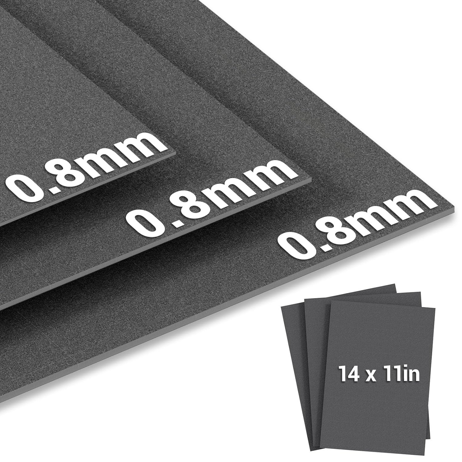 Non-Asbestos Gasket Material - 16 Pcs 14"x11"inch high Temperature Gasket Material, Applicable DIY，Lawn Mower, Engine, Gasoline Diesel Oil Rebuild Sealing - 0.8mm