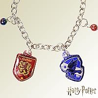 Vista 2 de LUV HER Pulsera de 7 pulgadas con dijes de metal a partir de 3 años, 7 pulg., Plástico, No es una piedra preciosa