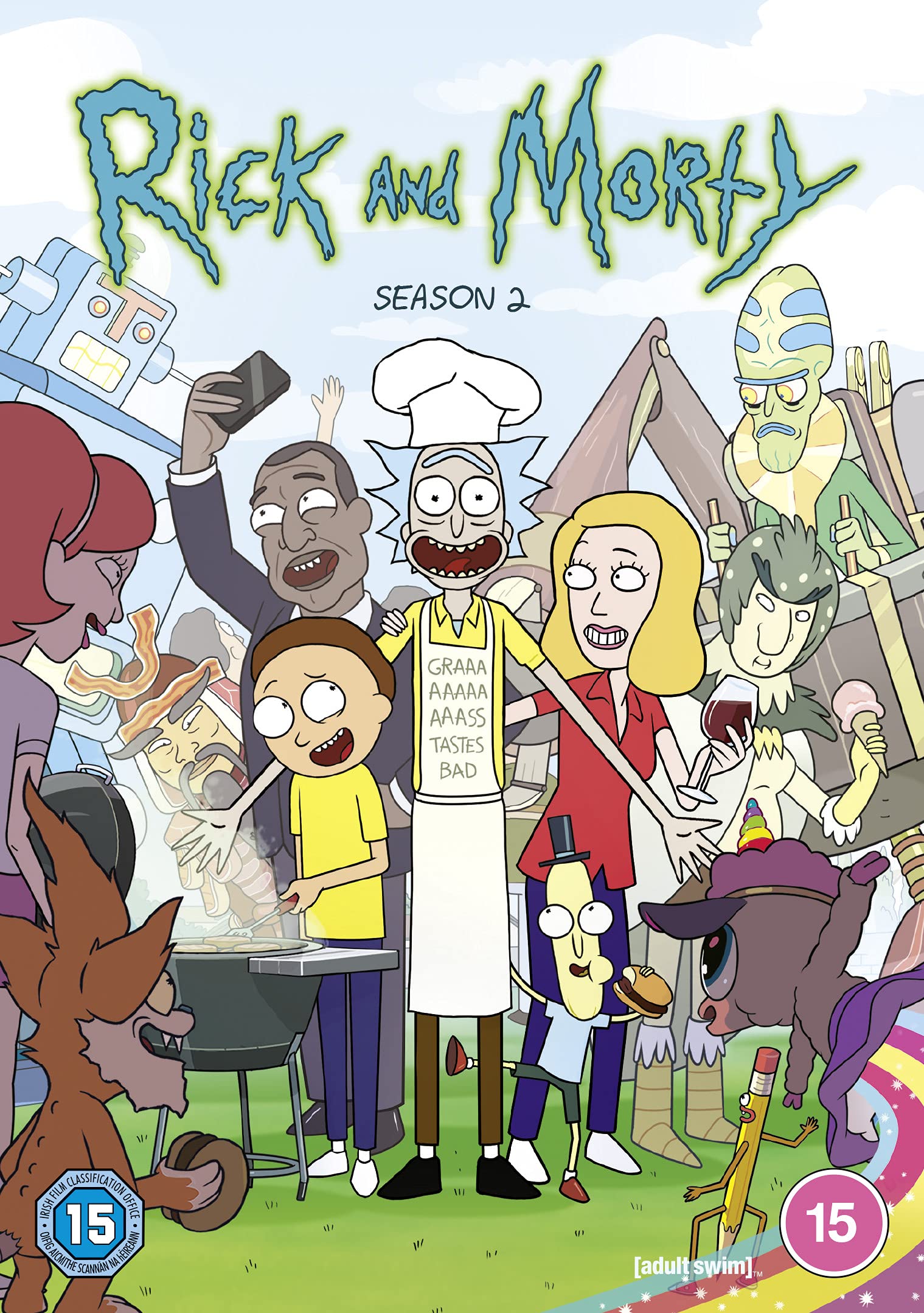 Rick and Morty: Season 2 [DVD] [2015]