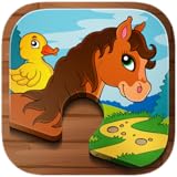 Tier Puzzle für Kinder und Kleinkinder