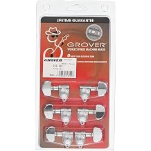 GROVER Guitar Pegs 102-18C 33 Set of 6, Chrome