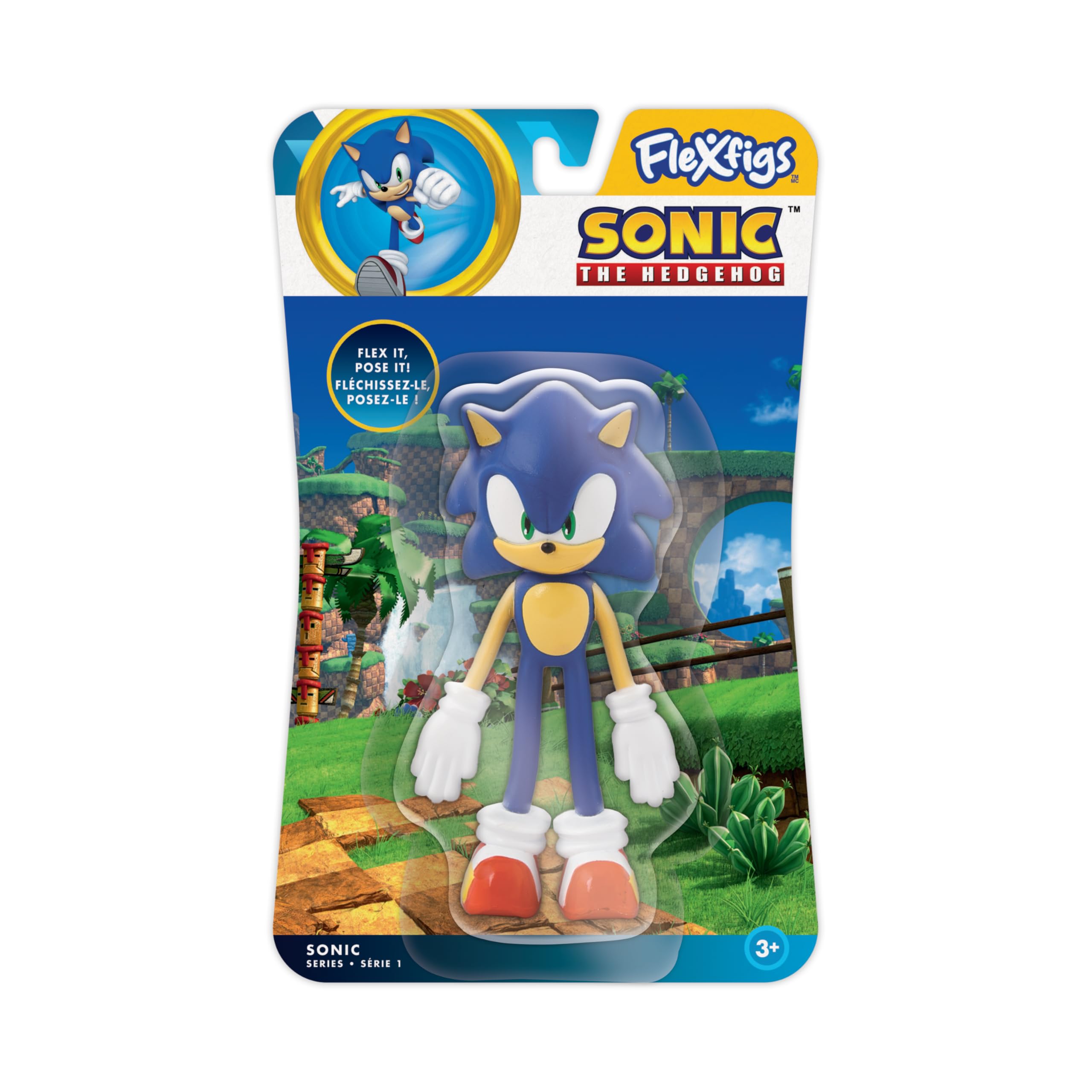 Flexfigs Action Figure - 1 Pack - Sonic The Hedgehog