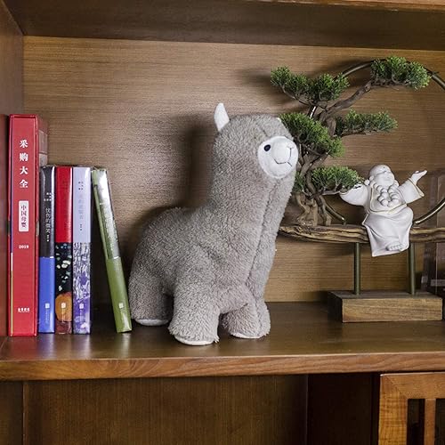 Miniatura 5 de Tope decorativo para puerta, bonito tope de puerta con peso para decoración del hogar y la oficina (Alpaca)