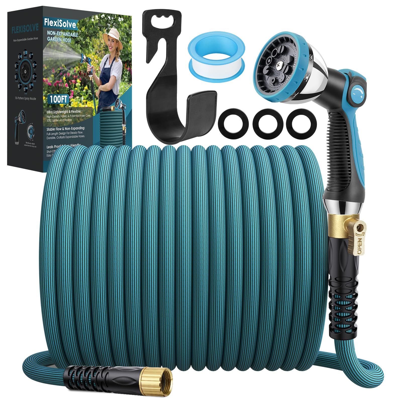 FlexiSolve Garden Hose 100 ft