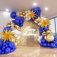 Vista 12 de Juego de arco con globos morados y dorados, 140 piezas, globos metálicos morados oscuros, dorados, lavanda, lila, morados metálicos con globos