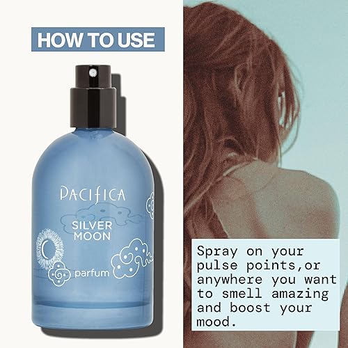 Miniatura 9 de Pacifica Silver Moon - Perfume de especias de vainilla y almendra, fragancia Warm Gourmand Clean para mujeres, 2 onzas líquidas (vegano y libre de