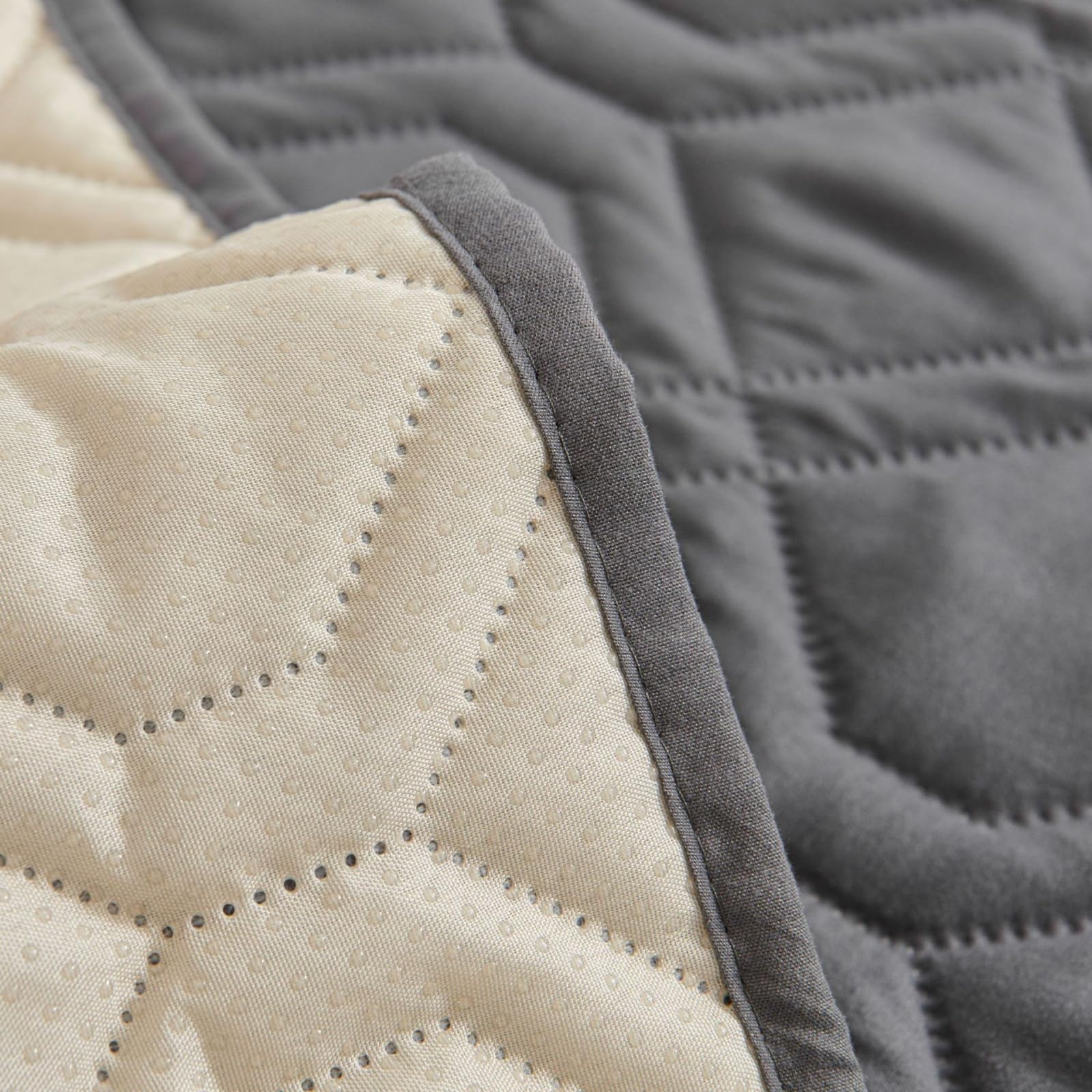 Morbuy Empapadores Cama Lavables Reutilizables para Adultos Niños Empapadores Cama Impermeable Absorbentes como Salvacamas para Incontinencia, Mayores (210*260cm,8 Caqui)