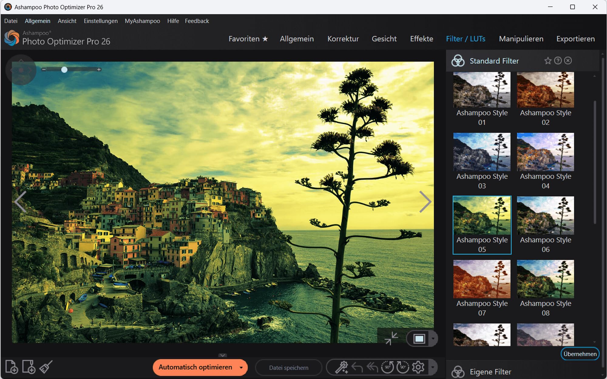 Photo Optimizer 26, Bildbearbeitungssoftware, Automatische Fotobearbeitung, Bildkorrektur per Klick, Stapelverarbeitung, Perspektivkorrektur & Porträt-Retusche, für Win 11/10