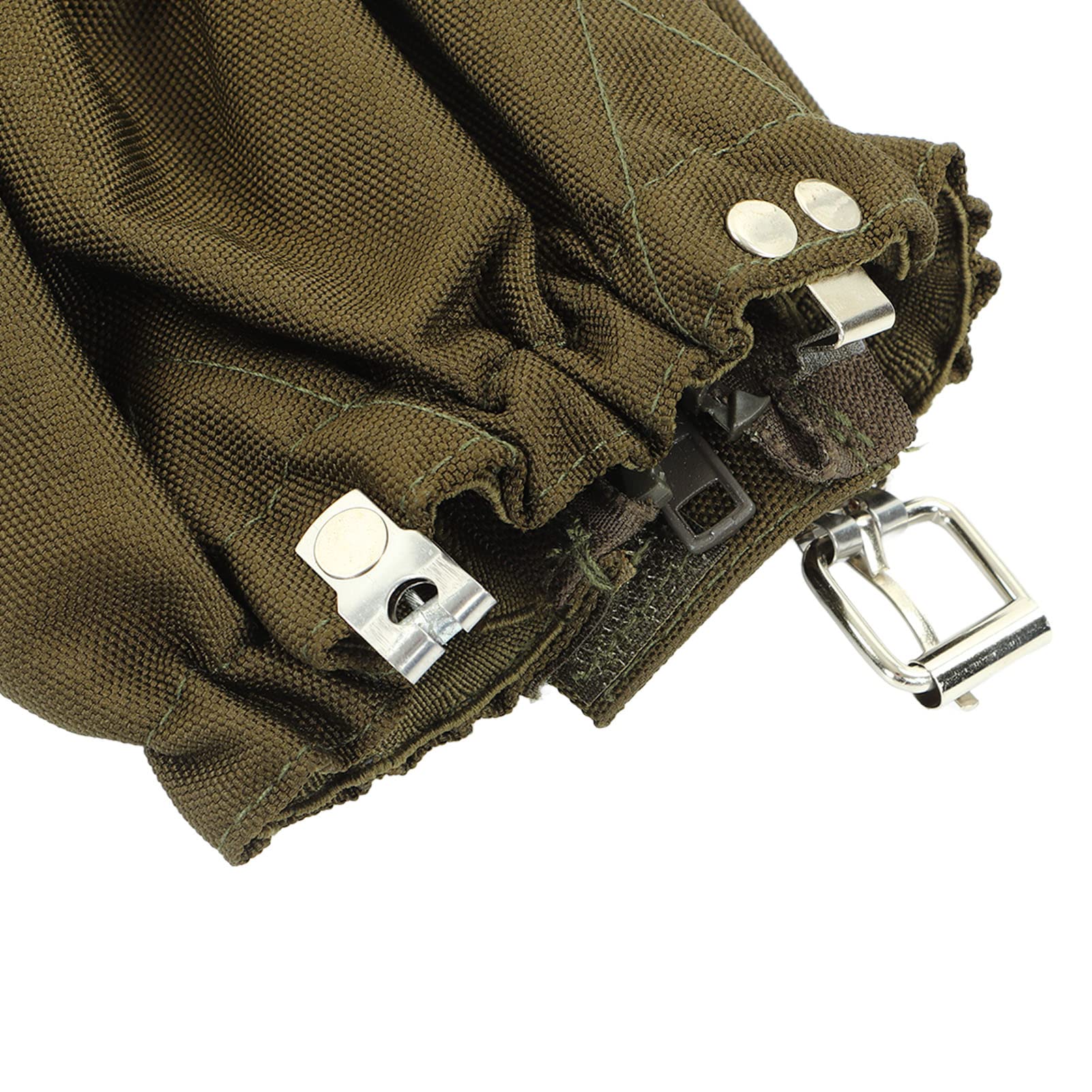 Emoshayoga Ghette da serpente , leggings da allenamento in poliestere impermeabile regolabile auto fibbia forte adesione per alpinismo