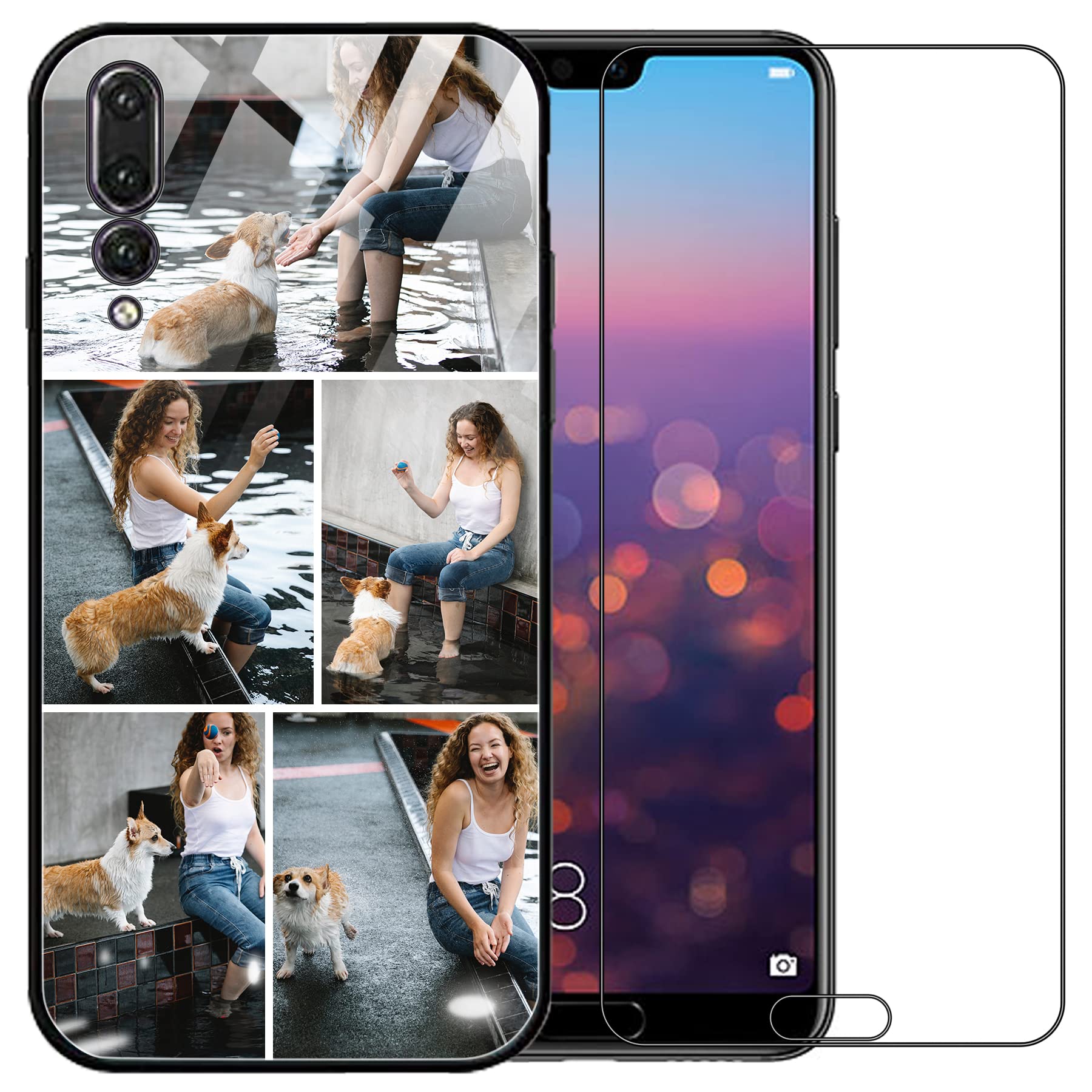 Coque Oppo A94 Coque Personnalisée Compatible Avec Avec Votre Photo Ou Votre Texte - Coque De Protection En TPU Transparent Oppo A94 5g