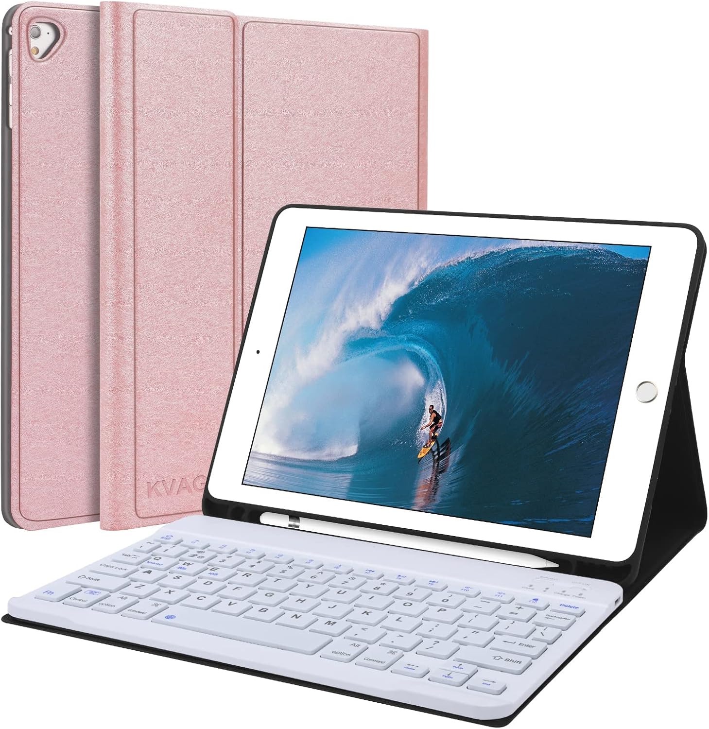 KVAGO iPad Case Keyboard 9.7 inch, Compatible with iPad 6th