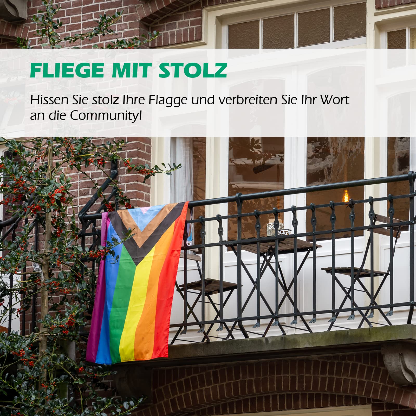 LGBT Progress Pride Flag Pelle, Progresso bandiera dell'orgoglio perno