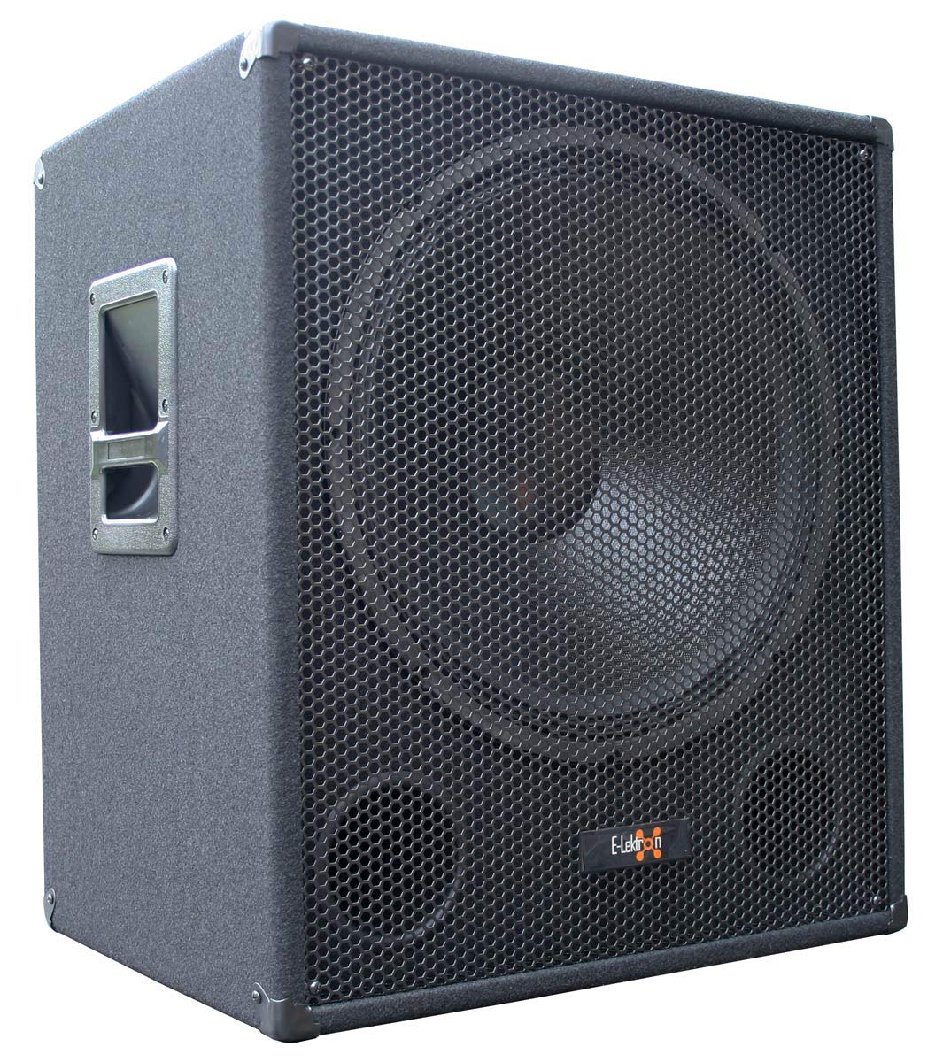 E-Lektron SUB-Q45A PA-Subwoofer Aktiv 18"/45cm Bass Lautsprecher Box mit integrierter Endstufe1000W-Peak
