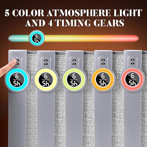 Miniatura 4 de Calentador para debajo del escritorio para la oficina y el hogar, calentador eléctrico silencioso para pies y piernas con tapete calefactable,