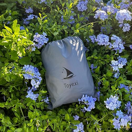 Miniatura 6 de Funda para canoa para kayak, accesorios de cubierta de kayak, resistente al agua, protección UV, protector solar para barcos, kayaks, canoas