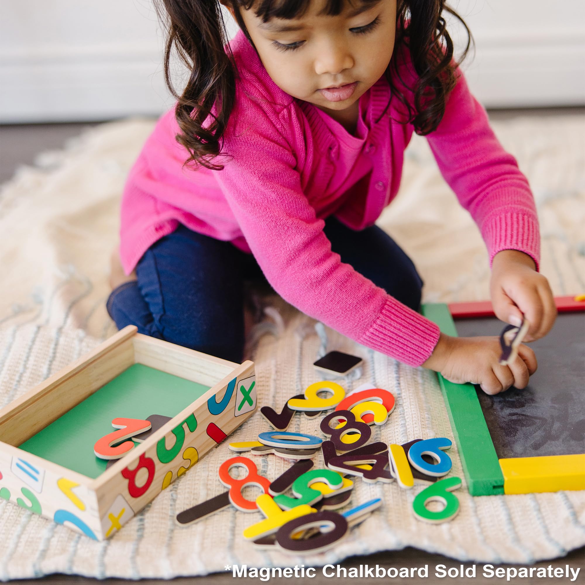 Melissa & Doug Deluxe Magnetic Letters & Numbers in a Box Bundle by Melissa & Doug