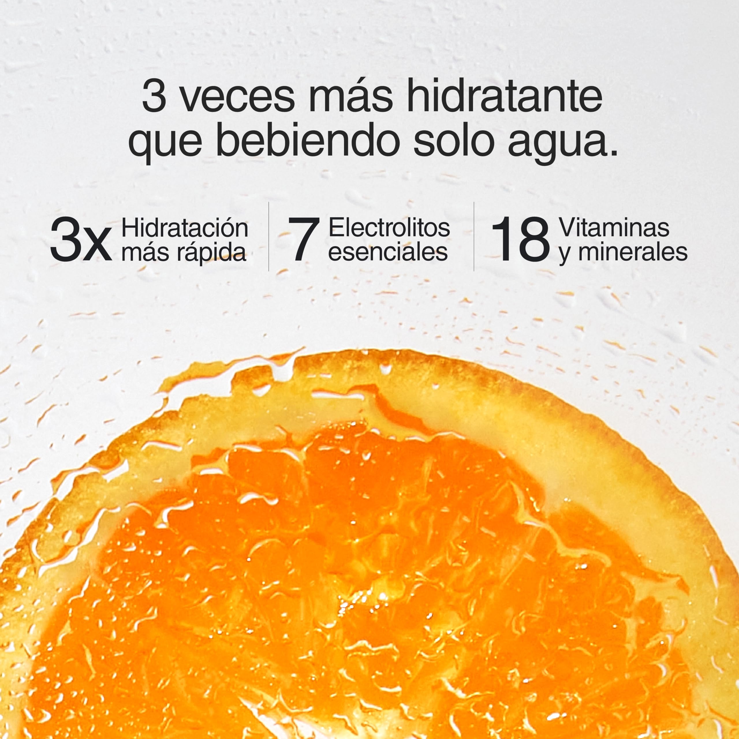 Phizz Electrolitos, Multivitaminas e Hidratación Efervescente 20 Comprimidos - 18 Vitaminas y Minerales, Vitamina C, Vegetariano y Bajo en Calorías (Naranja, 20 Pastilla)